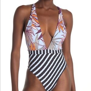 Maaji Reversible One Piece Swimsuit: Size S